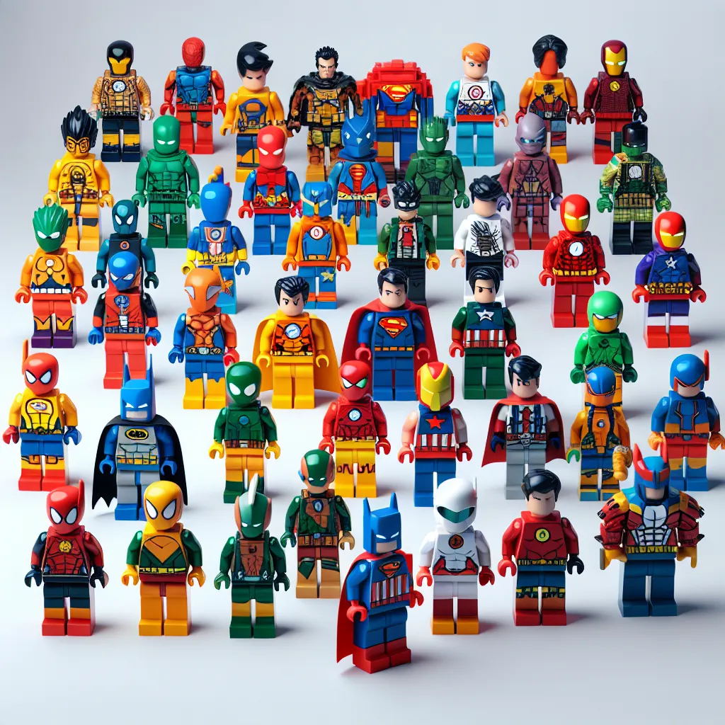 Nowe przygody z LEGO Minifigures Marvel: Kolekcjonerskie figurki bohaterów!