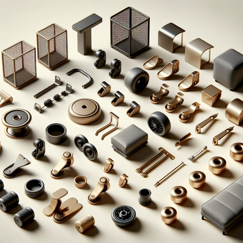 Funkcjonalne akcesoria do mebli – od przelotek po kółka meblowe